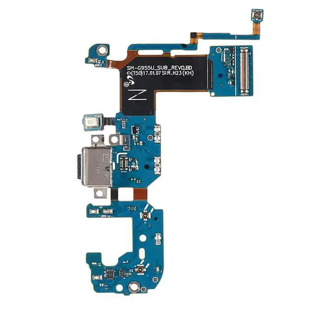 Alt view image 3 of 5 - Compatible with Galaxy S8 Plus G955U USB Dock Connector Charging Port with Mic Flex Cable & Repair Tools (for S8 Plus G955U)