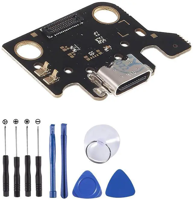 Main image of USB Type C Charging Port Flex Cable Replacement for Galaxy Tab A7 T500 10.4" Port SM-T500 SM-T505 SM-T505N Port Flex Cable Repair Part incl Tools