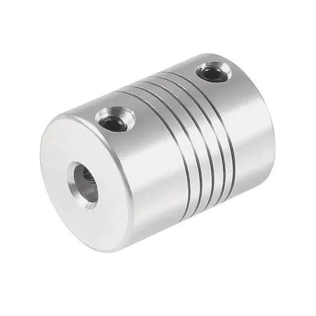 Alt view image 6 of 7 - 5PCS Flexible Coupling 5mm to 8mm Compatible with NEMA 17 Stepper Motors for 3D Printer or Small CNC Machine with Hexagon Wrench