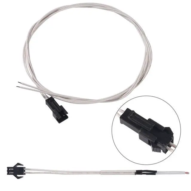 Alt view image 2 of 6 - 3D Printer Detachable 3950 NTC 100K Thermistor Sensor for Creality Ender 3 5 CR10 CR-10 CR10 Anet A8 Prusa I3 (Pack of 5) (Removable NTC100K)