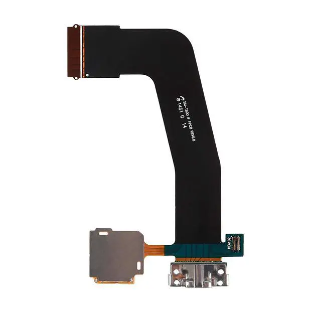 Alt view image 4 of 5 - Micro USB Charging Port Flex Cable Dock Connector with SD Memory Card Tray Compatible with Galaxy Tab S 10.5 inch T800 T801 T805 T807 with Tools