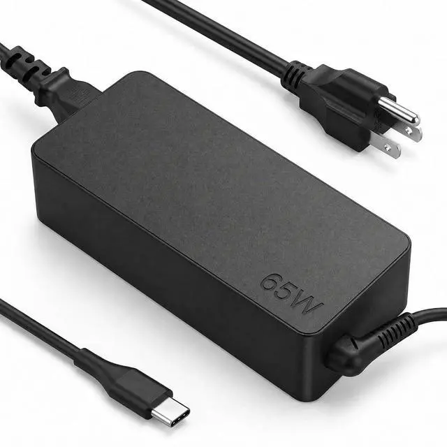 Main image of Replacement for 65W Laptop Charger USB C,for / Type C | 65W USB C Laptop Charger For X1 E16 E14 T14 7i 9i T480s T490 E480 13s 14 15 16 Plus G4