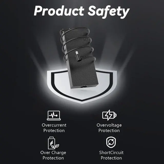 Alt view image 6 of 7 - 150W ADP-150CH B Charger Compatible with A15 A17 F15 F17 FA506 FA706 FX505 FX705 FX506 FX706 FX766 FX505DT FX505GT G15 G17 G531 G731 G531GD G531GT G731GT A18-150P1A