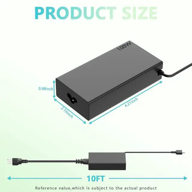 Alt view image 4 of 7 - 100W USB C Charger Fits for Prestige A16 AI+ A3HMG-019US A3HMG-016US A3HMG-207US Copilot+PC Business Laptop