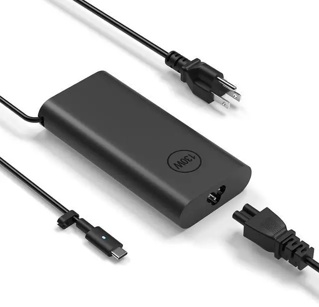 Main image of 130W 100W USB-C Slim AC Adapter Power Charger Compatible with 7520 7530 7640 7650 9330 9410 9420 9430 9440 9450 9510 9520