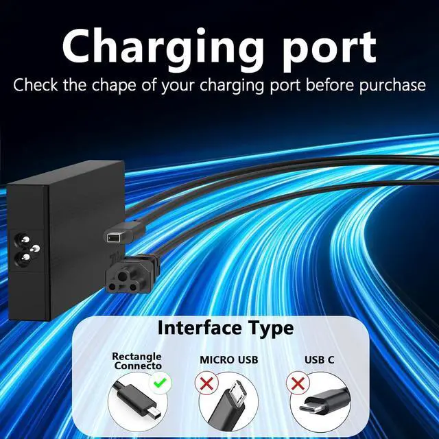 Alt view image 2 of 6 - 200W Rectangle Conn Charger Compatible with Gaming A14 (2024) FA401UU Laptop Power Adapter