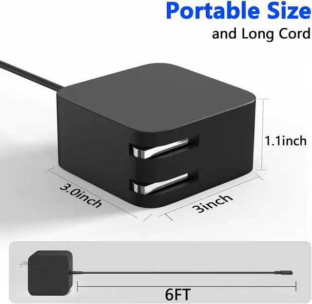 Alt view image 2 of 4 - 65W USB C Battery Charger Compatible with NOCO Boost X GBX45 GBX55 GBX75 GBX155 Boost Air AX65 NEXPOW WOLFBOX GOOLOO TREKURE