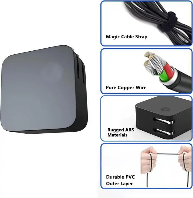 Alt view image 4 of 6 - 65W USB C Pro Charger Compatible with Laptop Business 7 6 15 13.5 2025,Fast Charging