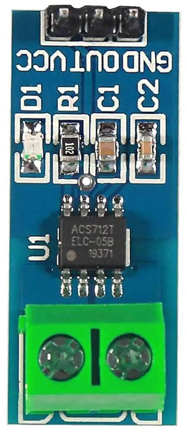 Alt view image 2 of 7 - 3PCS 5A Range Current Sensor ACS712 Module AC/DC for Arduino (5A)