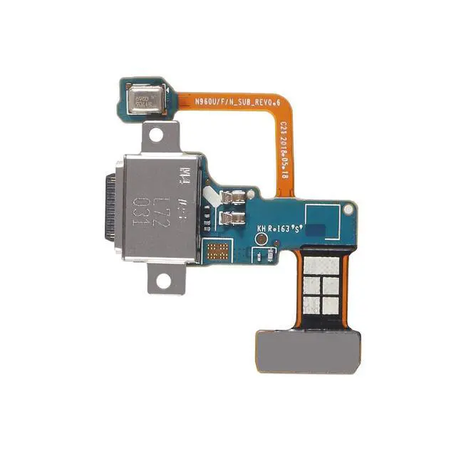 Alt view image 3 of 5 - USB Charger Port Flex Cable Replacement for Galaxy Note 9 N960U N960F (All USA Carriers)+Tools (for Note 9 N960U N960F)