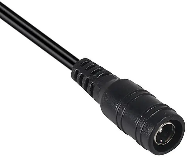 Alt view image 3 of 7 - 10Pairs 12v DC Power Cable Male Female Connectors 2.1mm x 5.5mm DC Pigtail Adapter for CCTV Security Camera,DVR,Car Rearview Monitor System Video,LED Strip Light