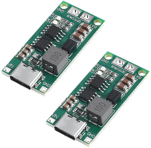 Main image of 2PCS Multi-Cell 2S 3S 4S Type-C USB Boost Converter to 8.4V 12.6V 16.8V Step-Up Power Module LiPo Polymer Li-Ion Charger Protection Board (2S 2A)