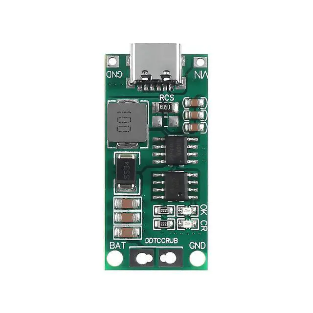 Alt view image 2 of 7 - 2PCS Multi-Cell 2S 3S 4S Type-C USB Boost Converter to 8.4V 12.6V 16.8V Step-Up Power Module LiPo Polymer Li-Ion Charger Protection Board (2S 2A)