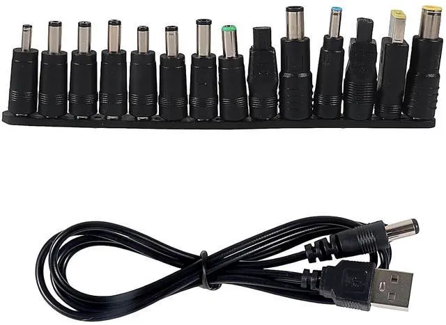 Main image of USB to DC Power Cable,14 Connectors Adapter for HUB Splitter,Mini Fans,DJ Controller,LED Lights,LCD CCTV Cameras TV Box