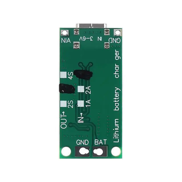 Alt view image 3 of 7 - 2PCS Multi-Cell 2S 3S 4S Type-C USB Boost Converter to 8.4V 12.6V 16.8V Step-Up Power Module LiPo Polymer Li-Ion Charger Protection Board (3S 4A)