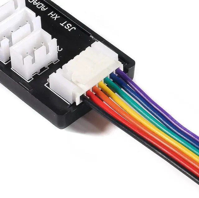 Alt view image 5 of 6 - 3PCS JST-XH 2-6S Lipo Battery Charge Balance Board Expansion Board Adapter Converter for JST-XH Connector Balance Board