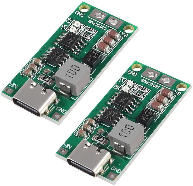 Main image of 2PCS Multi-Cell 2S 3S 4S Type-C USB Boost Converter to 8.4V 12.6V 16.8V Step-Up Power Module LiPo Polymer Li-Ion Charger Protection Board (4S 2A)