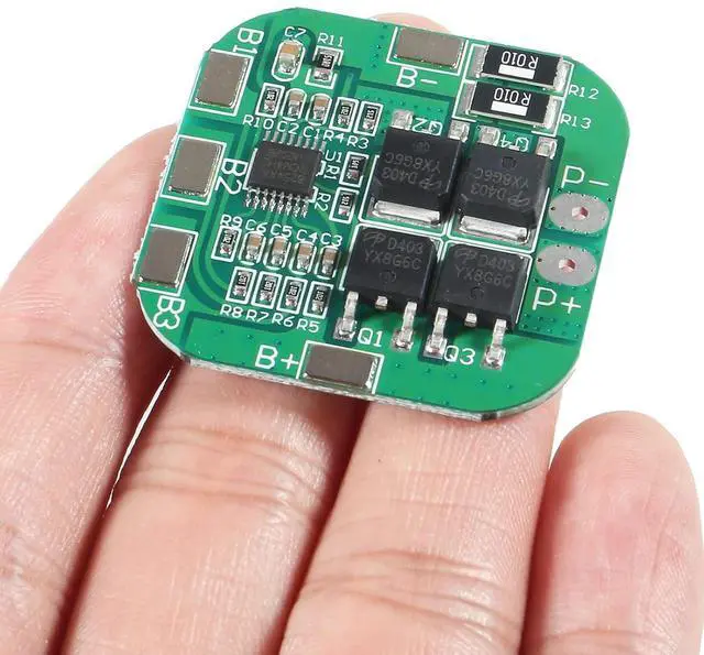 Alt view image 6 of 6 - 4Pcs 4S 14.8V/16.8V BMS 18 650 Lith ium Battery Protection Board Charger Protection Module with Overcharge/Over-Discharge/Over-Current/Short Circuit Protection