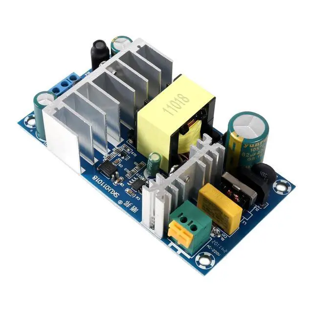 Alt view image 2 of 6 - 2PCS AC to DC Isolated Power Supply Module DC 24V 4A 12V 1A Dual Output Power AC 120V (100-260V) to 24V 12V 100W Max Industrial Power Module (Dual Output 24V 4A / 12V 1A)
