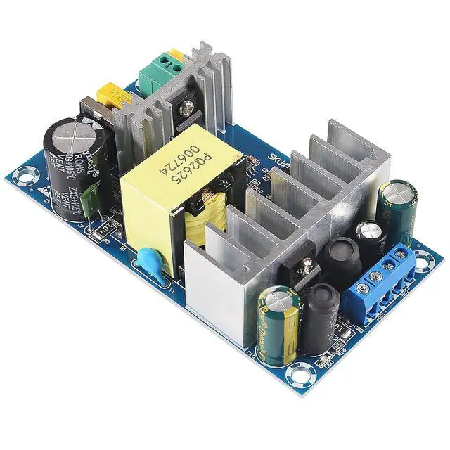 Alt view image 5 of 7 - 2PCS AC to DC Isolated Power Supply Module DC 24V 4A 5V Dual Output Power 120V (90-256V) 50-60Hz to 24V 5V 120W Max Industrial Power Module (Dual Output 24V 4A / 5V 1A)