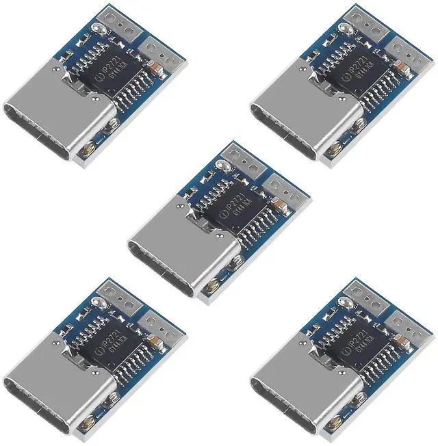 Main image of 5PCS Type-C PD Decoy Module PD23.0 to DC DC Trigger Module QC4 Charger 12V 5A PDC004-PD Type-C Input Module (12V)