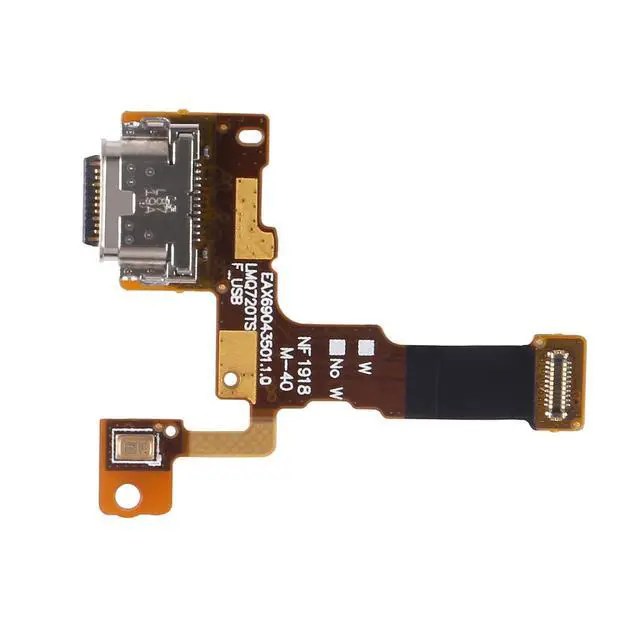 Alt view image 2 of 5 - Replacement USB Charger Port Flex Cable with Microphone for Stylo 5 Q720 Q720T Q720V LM-Q720 with Tools for Stylo 5 Q720