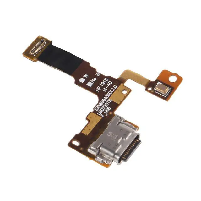 Alt view image 5 of 5 - Replacement USB Charger Port Flex Cable with Microphone for Stylo 5 Q720 Q720T Q720V LM-Q720 with Tools for Stylo 5 Q720