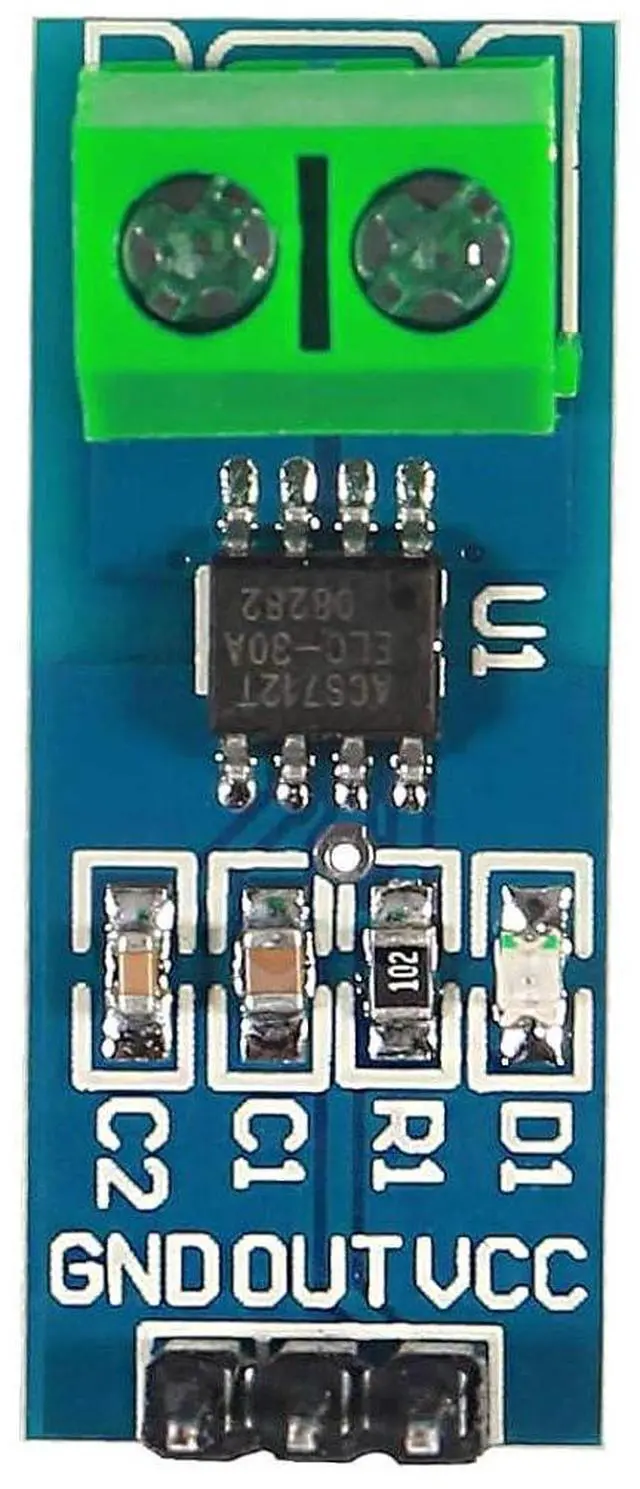 Alt view image 2 of 7 - 3PCS 30A Range Current Sensor ACS712 Module AC/DC for Arduino (30A)