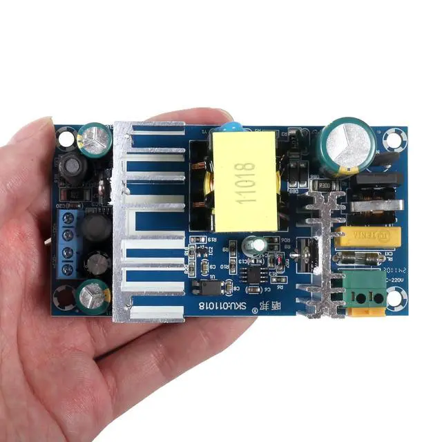 Alt view image 6 of 6 - 2PCS AC to DC Isolated Power Supply Module DC 24V 4A 12V 1A Dual Output Power AC 120V (100-260V) to 24V 12V 100W Max Industrial Power Module (Dual Output 24V 4A / 12V 1A)