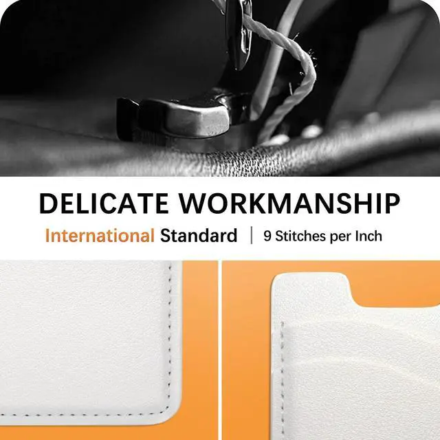 Alt view image 5 of 7 - Phone Card Holder, Stretchy Credit Card Holder for Phone Case -2Pack White