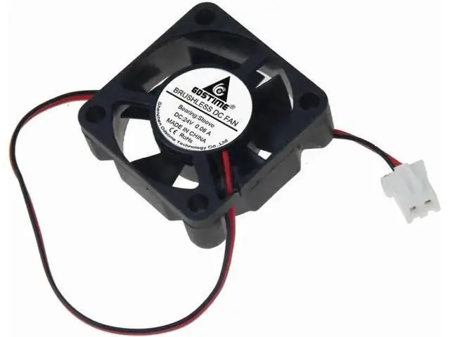 Alt view image 3 of 6 - 1 Pack Gdstime 3010 DC24V 2Pin Mini Brushless Cooling Fan, 30×30×10mm 3cm Portable Heatsink Fan