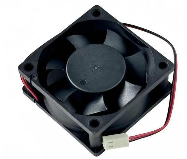 Alt view image 5 of 7 - AD0612HB-A70GL 6025 DC12V 0.23A 2-Wire Brushless Cooling Fan, 6cm Industrial Chassis Replacement Fan