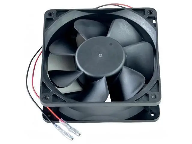 Alt view image 2 of 7 - 12038 DC12V 0.40A 2-Wire Brushless Cooling Fan, 120×120×38mm 12CM Replacement Fan Model RDM1238B for Cabinet & Inverter