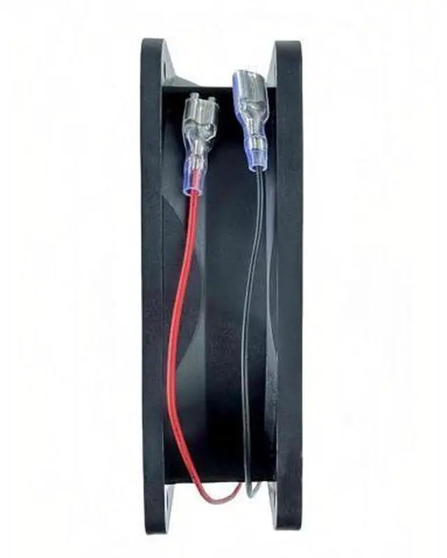 Alt view image 3 of 7 - 12038 DC12V 0.40A 2-Wire Brushless Cooling Fan, 120×120×38mm 12CM Replacement Fan Model RDM1238B for Cabinet & Inverter