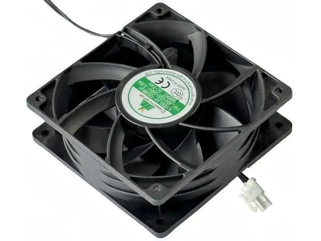 Alt view image 4 of 7 - XY-12038B2H EC Cooling Fan 120×120×38mm 12CM, 110V-240V 0.06A 50/60Hz High Air Volume Cabinet Fan
