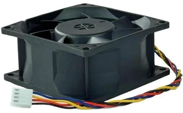 Alt view image 3 of 7 - AVC DAZB0838RCM 8038 DC13.6V 0.17A 4-Pin PWM Cooling Fan, 80×80×38mm 4-Wire Tachometer Industrial Replacement Fan