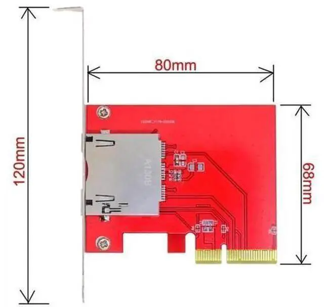 Alt view image 5 of 7 - PCIe 4X to CFexpress Type-B Adapter Card for R5 Z6 Z7
