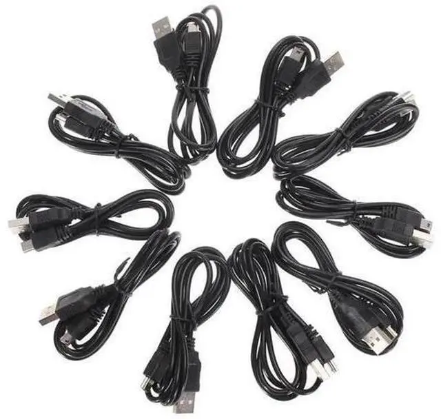 Alt view image 3 of 3 - 10 Pack 1M Fast Charging USB Power Cables, Replacement Charging Cord Compatible with Game 3 Controllers