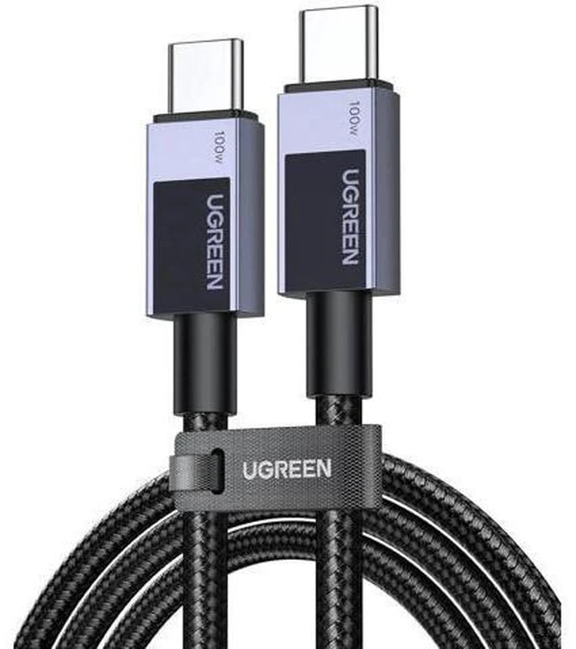 Main image of UGREEN 10FT USB C to USB C 100W PD Fast Charging Cable, Type-C Charging Cord for iPhone 17/16, MacBook, Galaxy S25/S24, iPad, Pixel 8