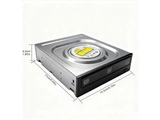 Alt view image 7 of 7 - AJMRTC 3.5 Inch SATA Internal Desktop DVD RW Burner Drive, DVD CD Reader Writer M-DISC Supported, 16X DVD Read 24X DVD Burn, Compatible with Windows XP/Vista/8/10 PC Optical Disc Player