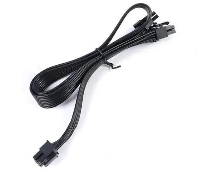 Alt view image 4 of 6 - PCIe Dual 8Pin (6+2Pin) Modular GPU Power Cable Compatible with Platinum Series 660W, 760W, 860W, 1050W, 1200W Full Modular Power Supply