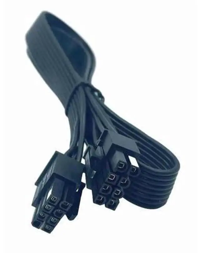 Alt view image 5 of 6 - PCIe Single 8Pin (6+2Pin) GPU Power Modular Cable, VGA Graphics Card Cord Compatible with EAG 550W / 650W / 750W PRO Earthwatts Gold Semi-Modular PSU