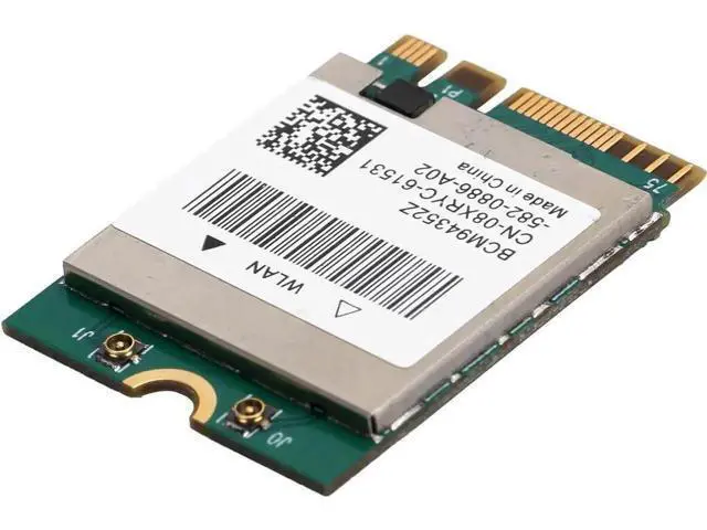 Alt view image 2 of 7 - BCM94352Z M.2 NGFF Dual Band WiFi Bluetooth 4.0 Adapter 802.11ac Wireless Card with 2 U.FL Antenna Pigtails