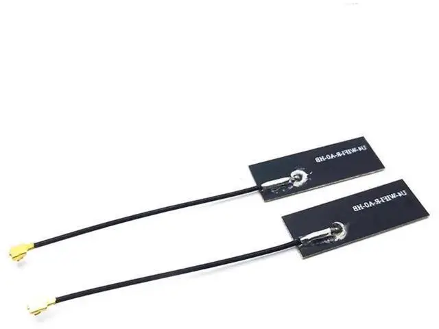 Alt view image 2 of 6 - 2 Pack Mini PCI-E Laptop Internal WiFi Bluetooth Antennas, Universal Yellow Film Wireless Card Antenna