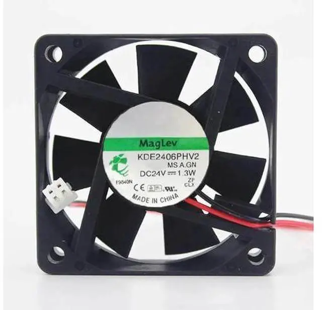 Main image of 60mm DC 24V Axial Cooling Fan, KDE2406PHV2 6015 1.3W Maglev Fan for IPC