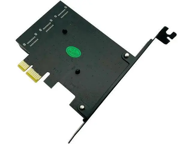 Alt view image 5 of 6 - 6 Ports PCIe X1 SATA 3.0 Expansion Card, 6Gbps PCI Express SATA III Controller Adapter Card Compatible with Windows System