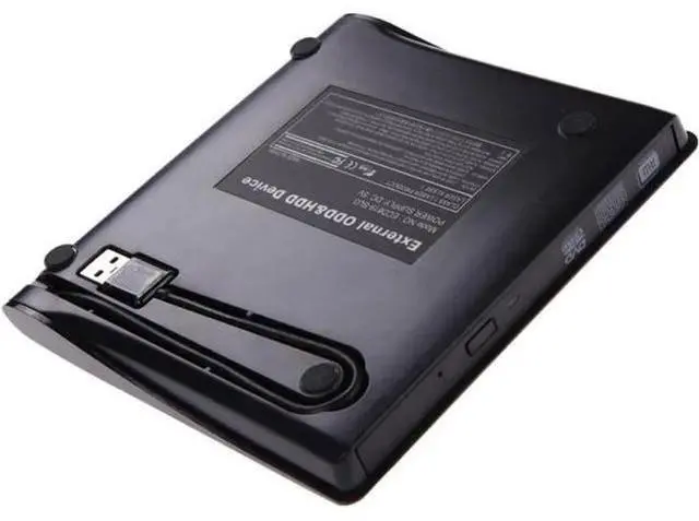 Alt view image 2 of 5 - 9.5mm Slim Laptop Optical Drive Enclosure, USB3.0 SATA to External ODD Case for CD DVD RW ROM Burner