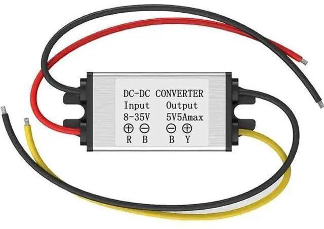Main image of 8-35V to 5V 3A 15W DC-DC Step Down Converter, 12V 24V to 5V Voltage Regulator Power Module