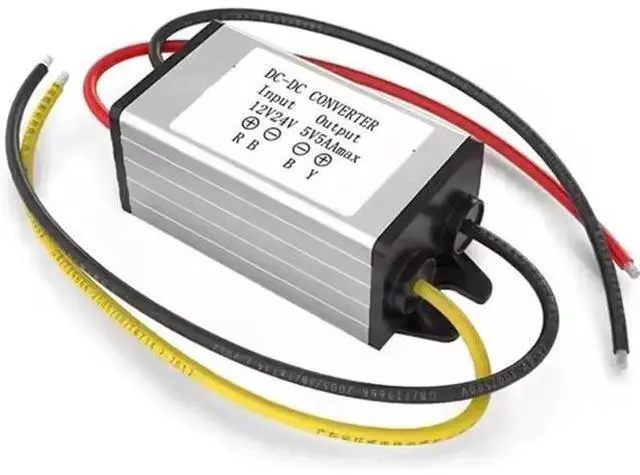 Alt view image 2 of 6 - 8-35V to 5V 3A 15W DC-DC Step Down Converter, 12V 24V to 5V Voltage Regulator Power Module