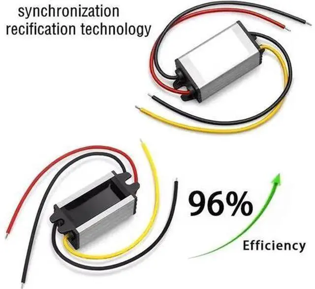 Alt view image 3 of 6 - 8-35V to 5V 3A 15W DC-DC Step Down Converter, 12V 24V to 5V Voltage Regulator Power Module